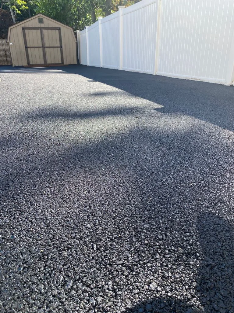 Residential asphalt paving in Syosset, Long Island