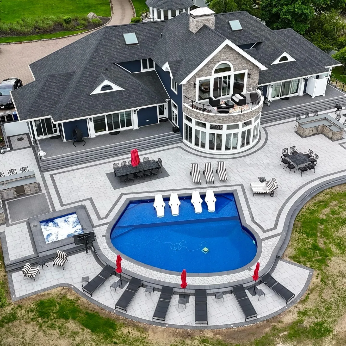 Backyard Transformations in Cove Neck, NY - Brothers Paving & Masonry