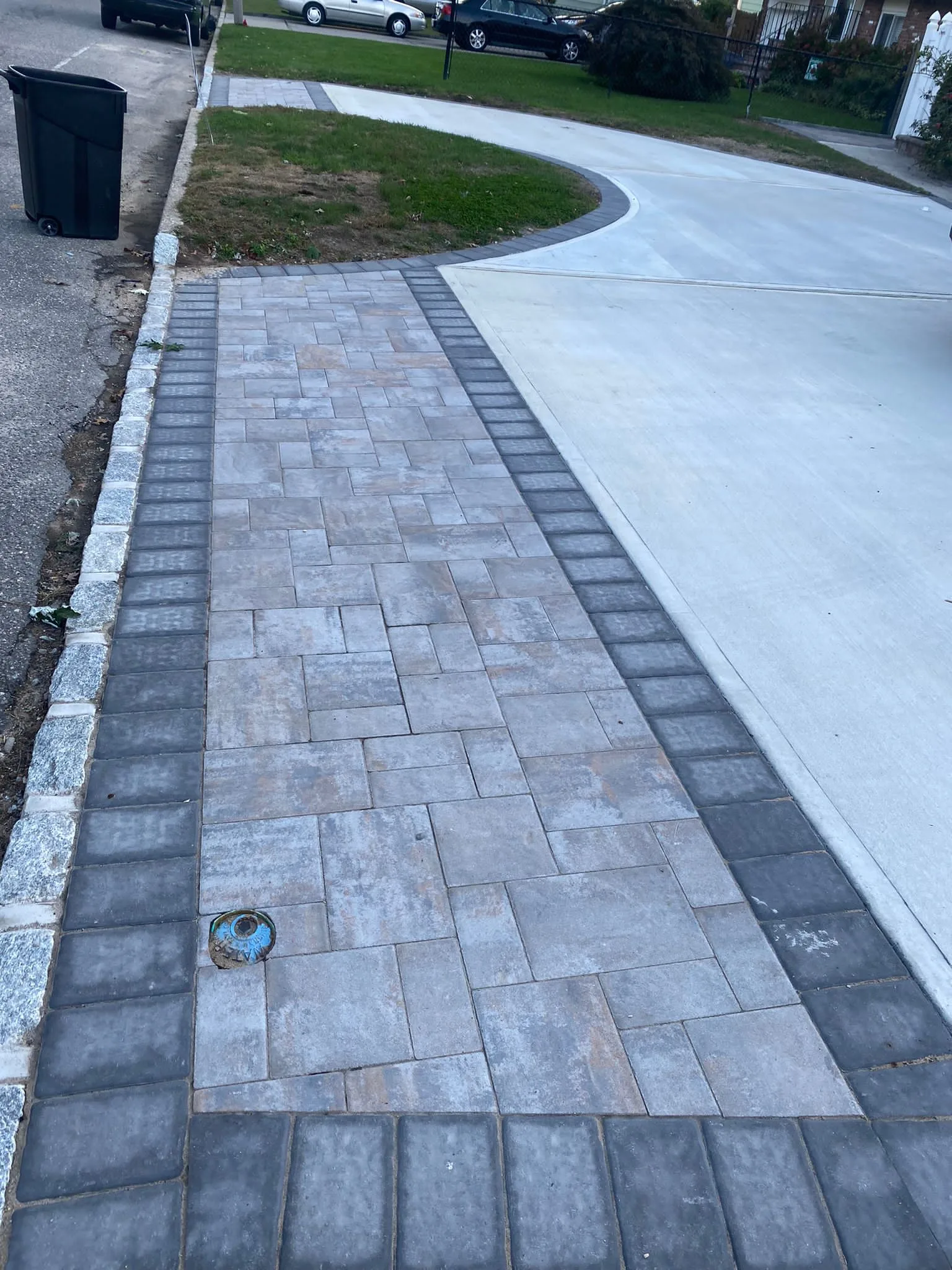 Concrete installation in Huntington, Long Island