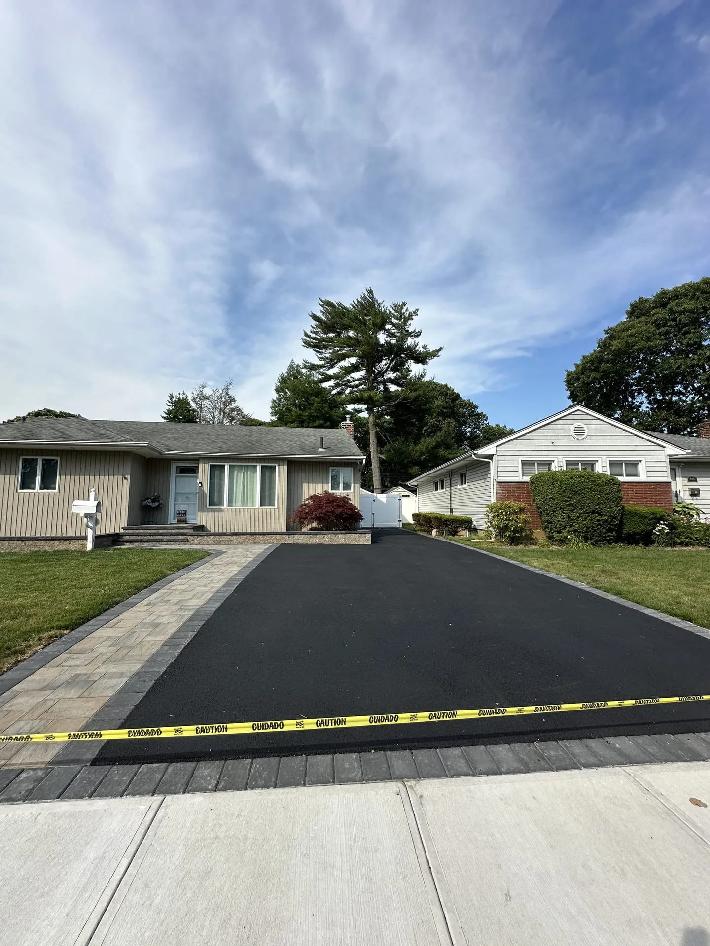 Paver driveway project in Paver Driveway East Meadow, Long Island NY