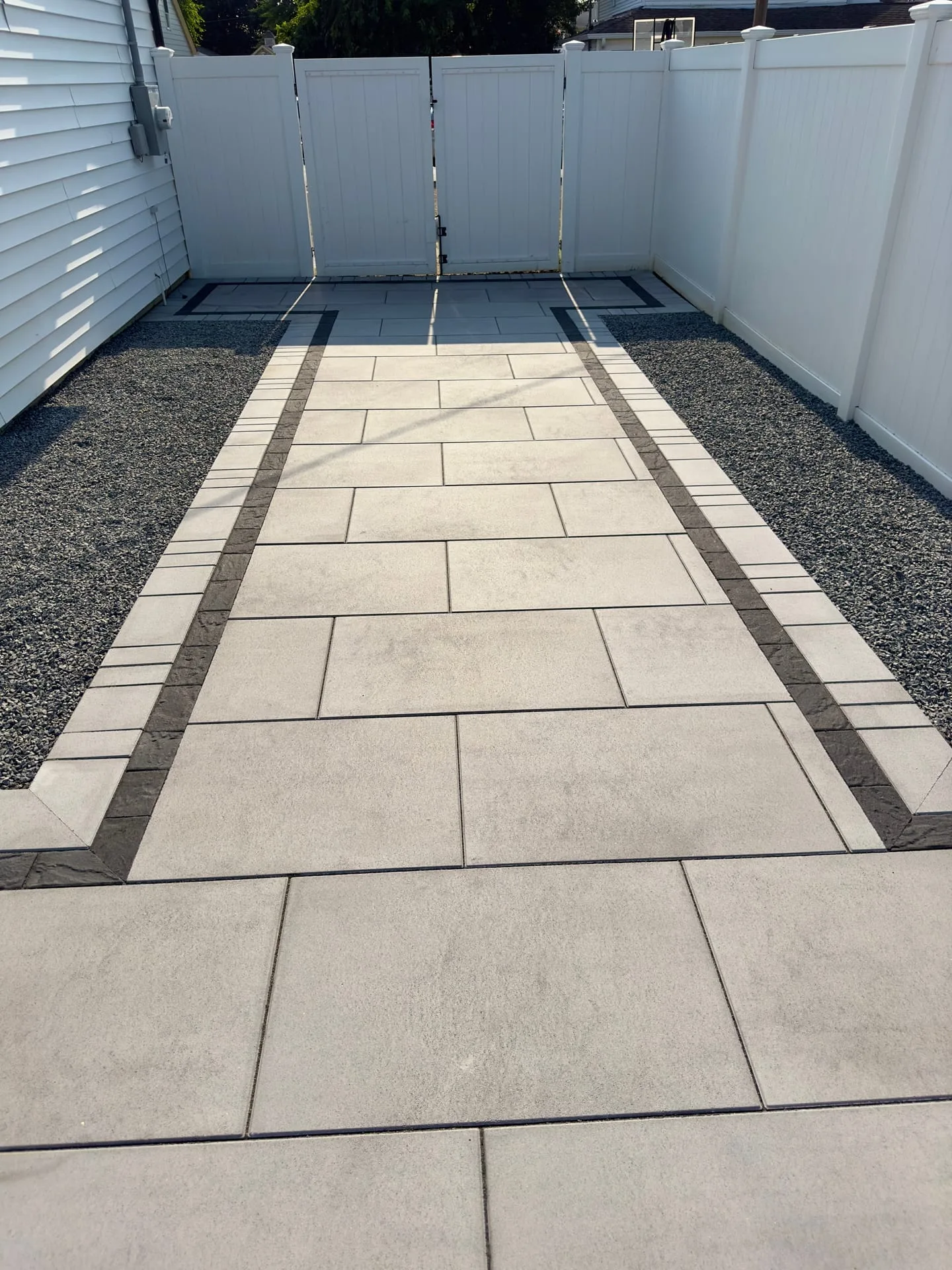 Paver patio project in Paver Patios Babylon, Long Island NY