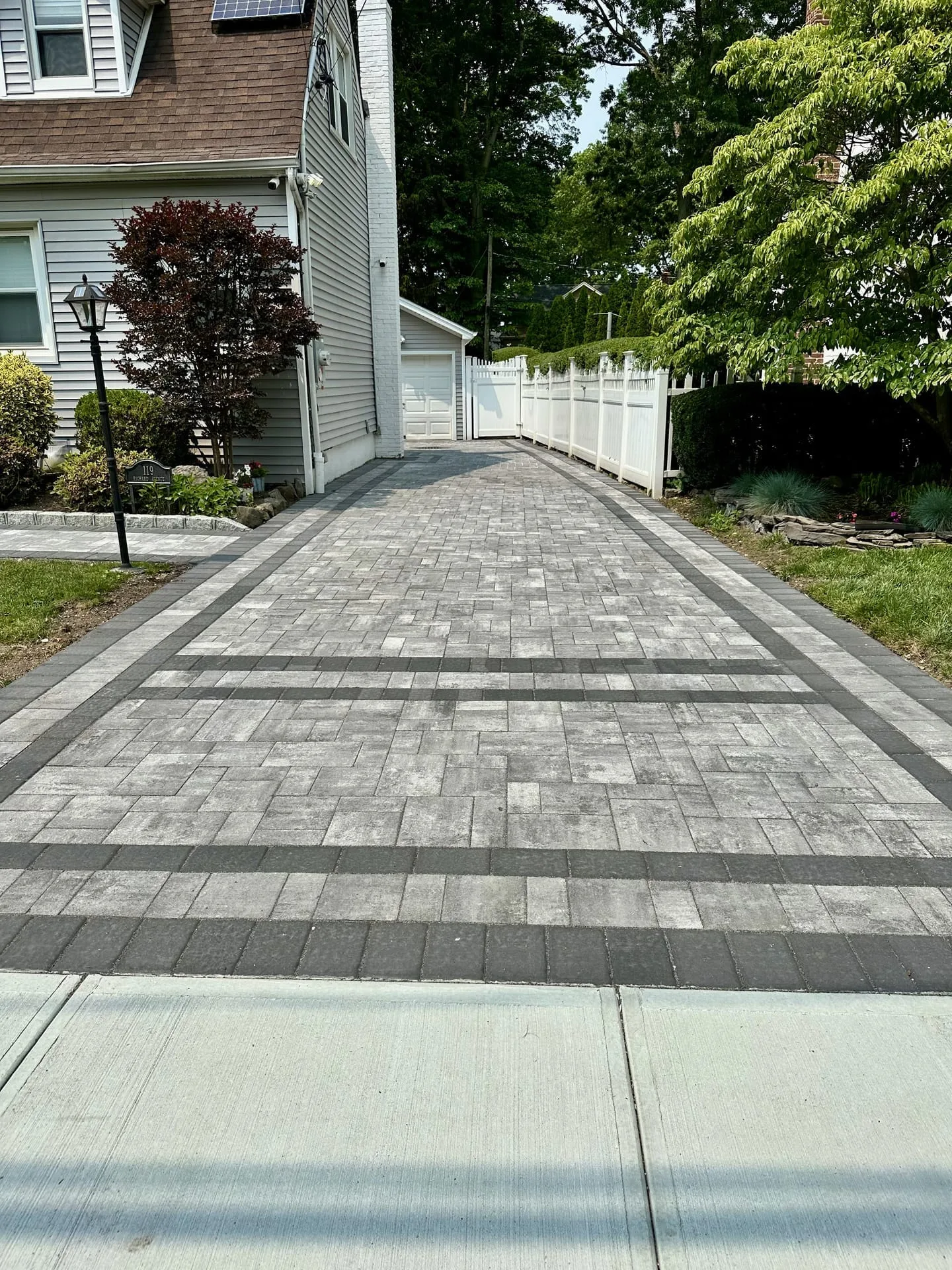 Paver patio project in Paver Patios Babylon, Long Island NY