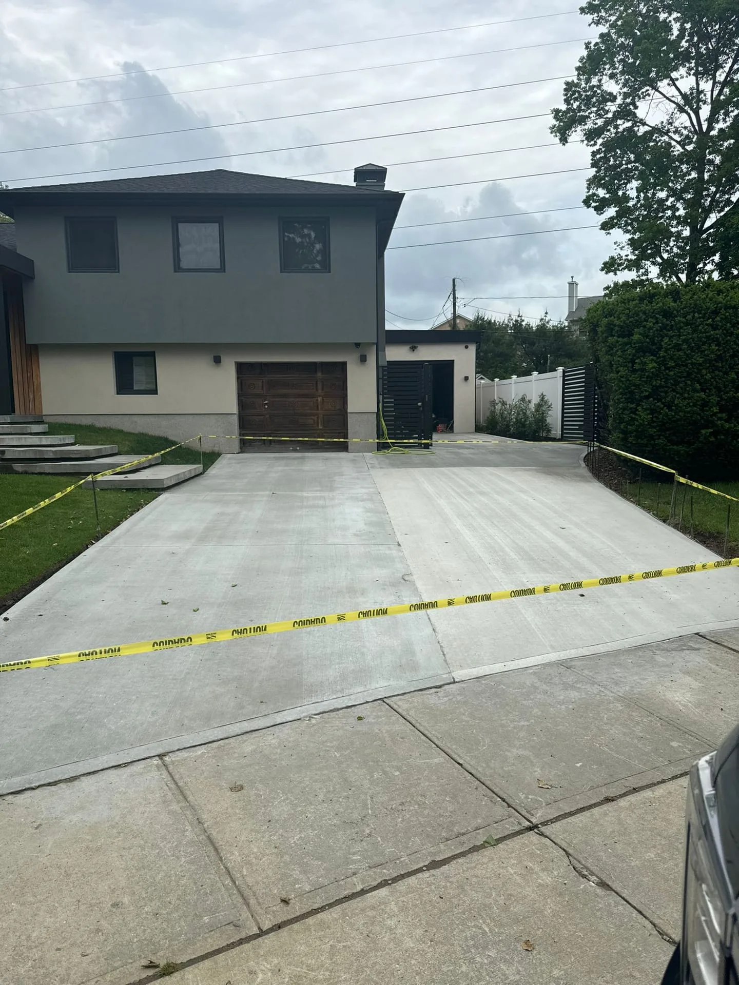 Paver driveway in Massapequa, Long Island