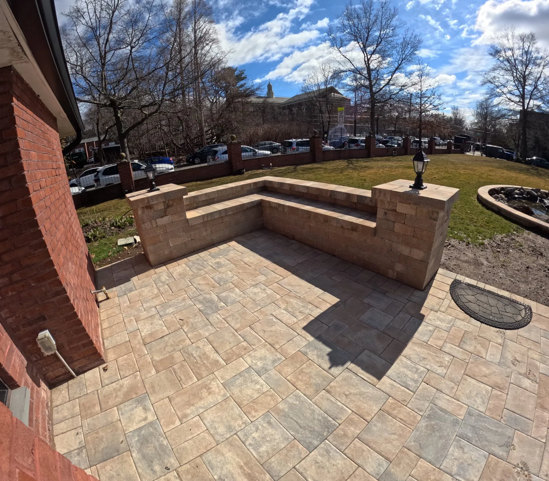 Retaining wall project in Walls Retaining Walls Bellmore, Long Island NY