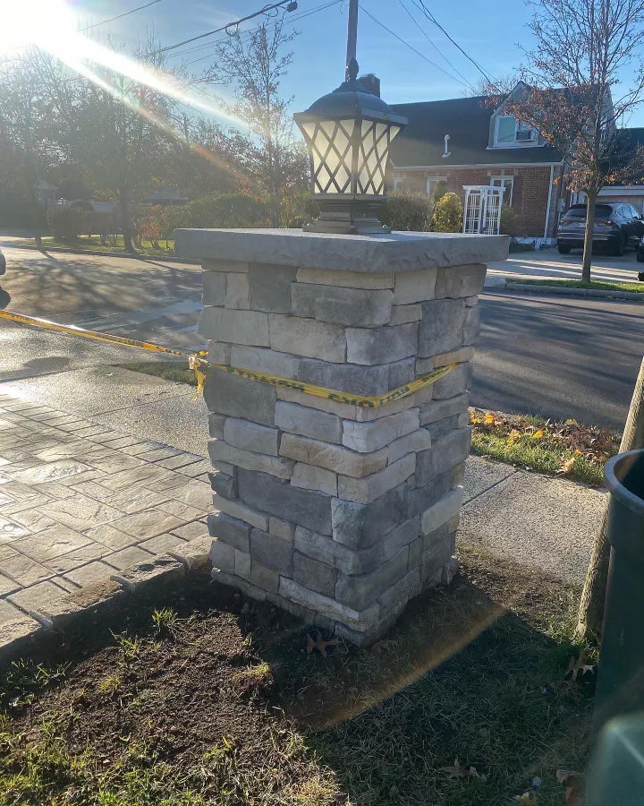 Retaining wall project in Walls Retaining Walls Dix Hills, Long Island NY