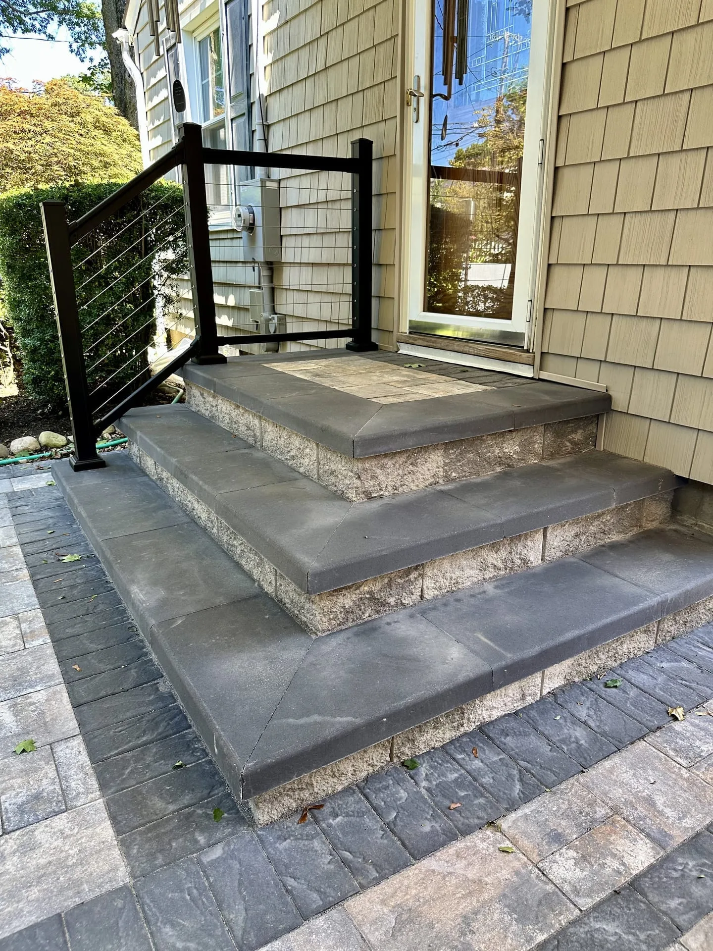 Stoop and steps project in Steps Stoops Steps Bellmore, Long Island NY