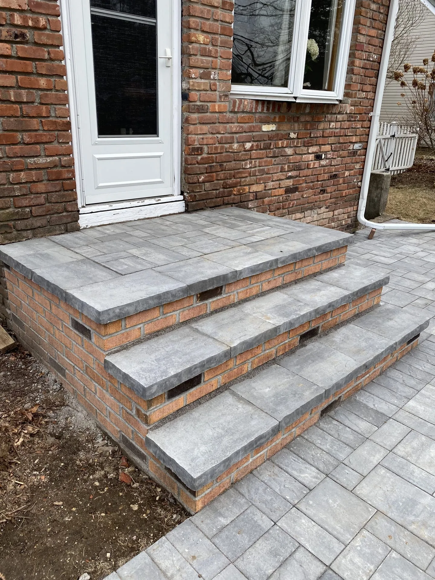 Stoop and steps project in Steps Stoops Steps Bellmore, Long Island NY